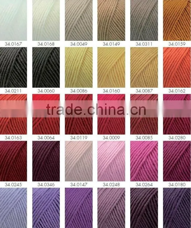 FRESH!!!100% merino chenille wool yarn, 8NM - 16NM,raw white/bleached white/dyed color