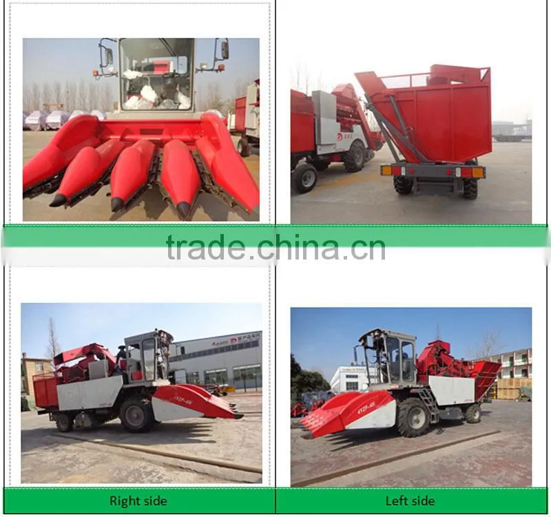 Heng An 3 row/ 4 row self-propelled Corn Maize Combine Harvester