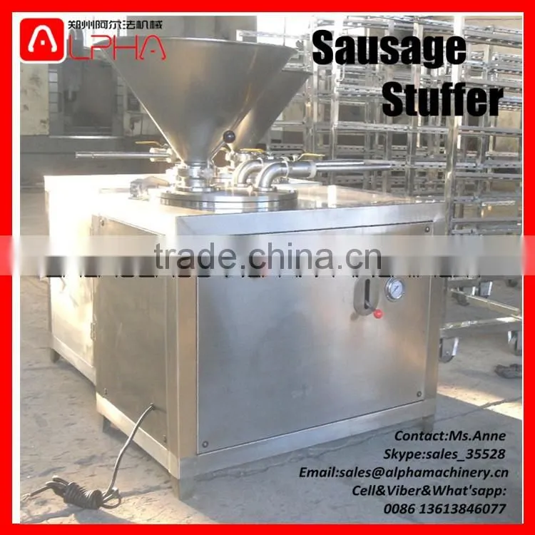High quality!Sausage making machine/sausage stuffing machine/hydraulic sausage stuffer