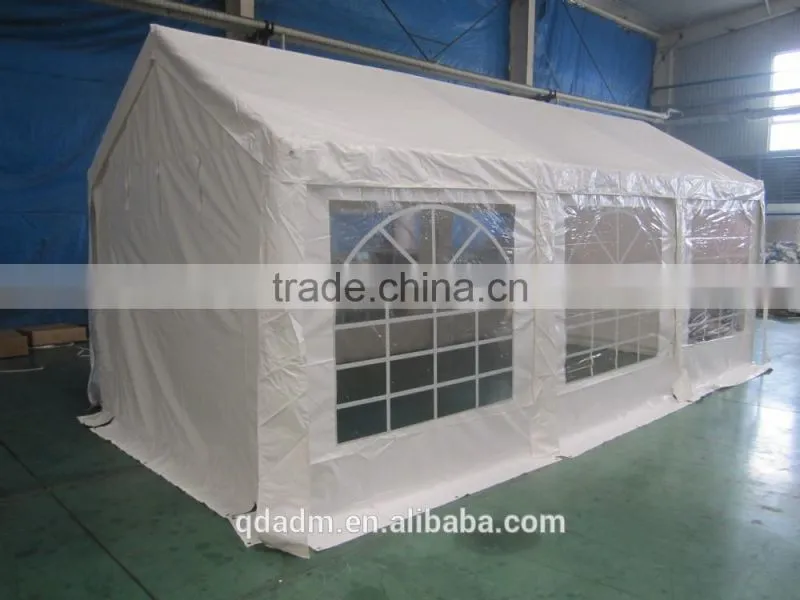 galvanized or powder coated PE PVC steel waterftoof folding tent high quality
