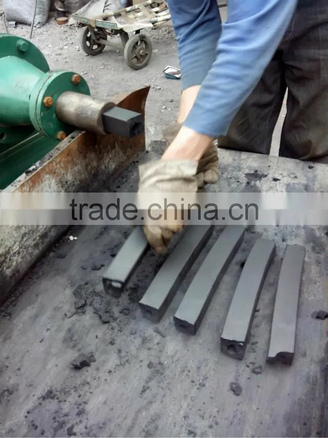 High production coal stick extruding machine/coal briquette extruder machine price