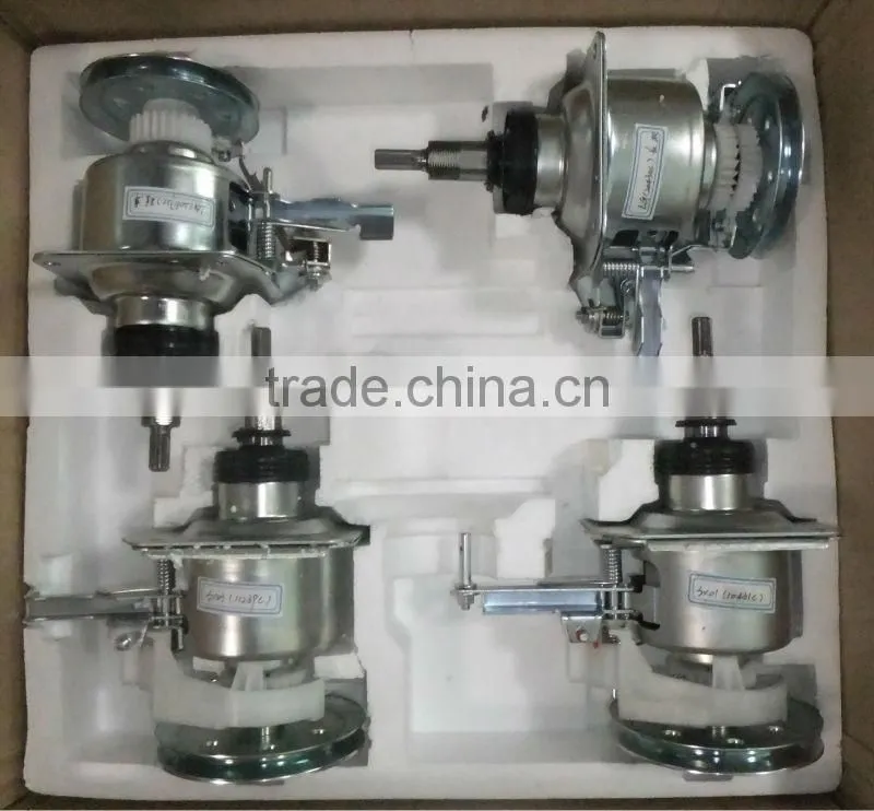 washing machine clutch with shaft