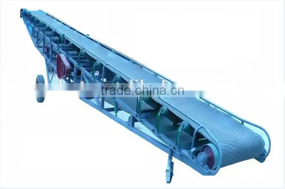grain pellets rubber belt conveyor system price