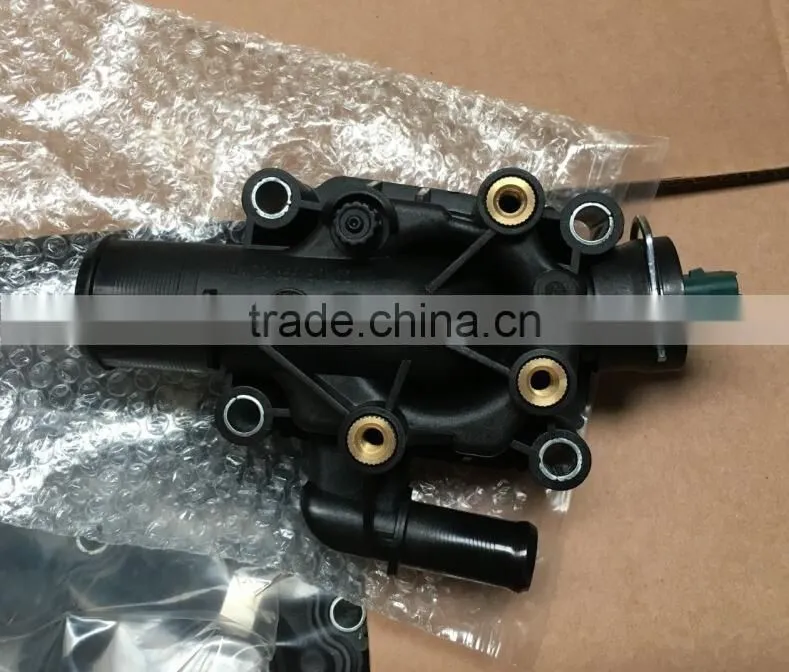 Aluminum thermostat outlet water 1633130110 16331-30110 for Toyota car