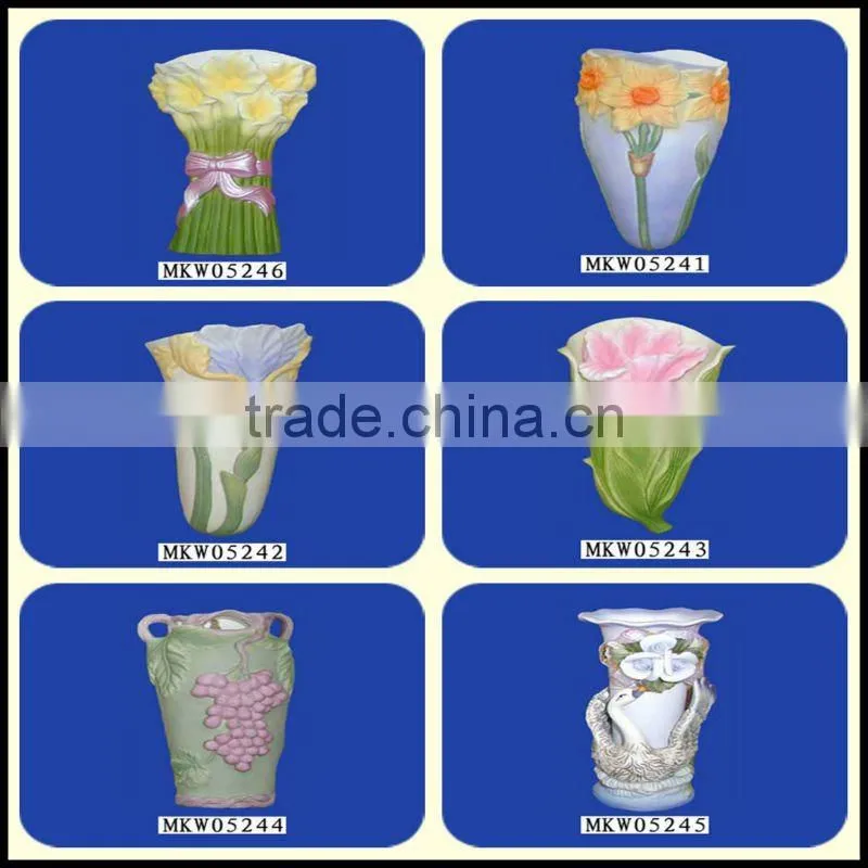 Decorative ceramic qing dynasty antique vase