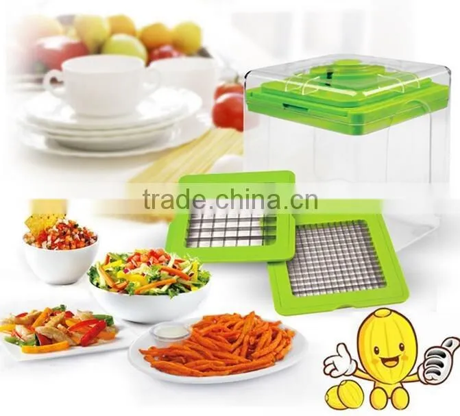 Chop Magic Shredder hand kitchen fruit cutter and vegetable shredding dividers
