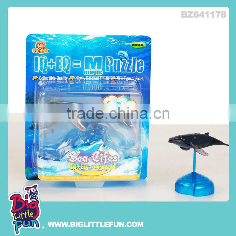 KIDS ASSEMBLY MARINE LIFE TOY 3D MAGIC PUZZLE