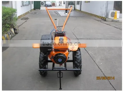 9HP Gasoline Power Rotary Mini Motor Tractor Tiller with Seeder