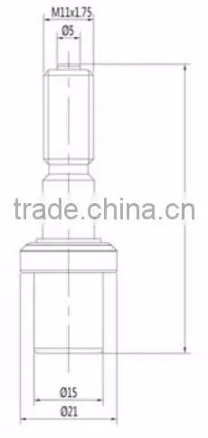 Wax thermostatic sensor element EN1111 TU-CGQ-026