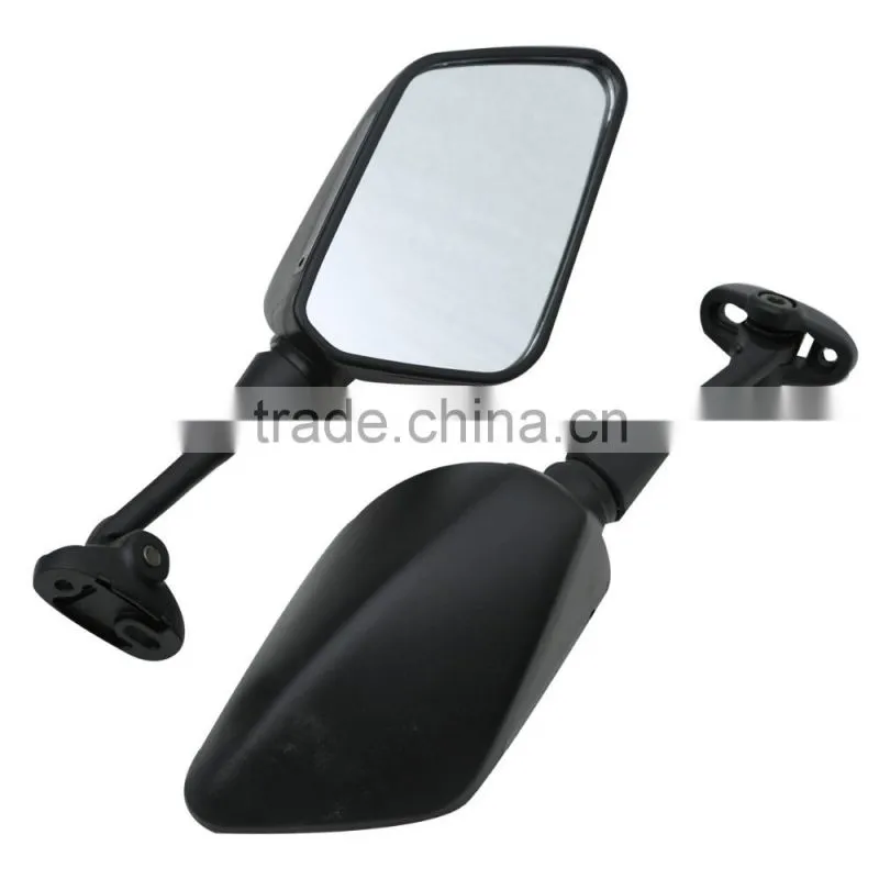 Black Pair Rear View Mirror For HYOSUNG GT125R GT250R GT650R GT650S New
