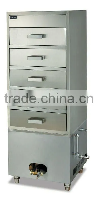 electric steam cabinet with 5 layers