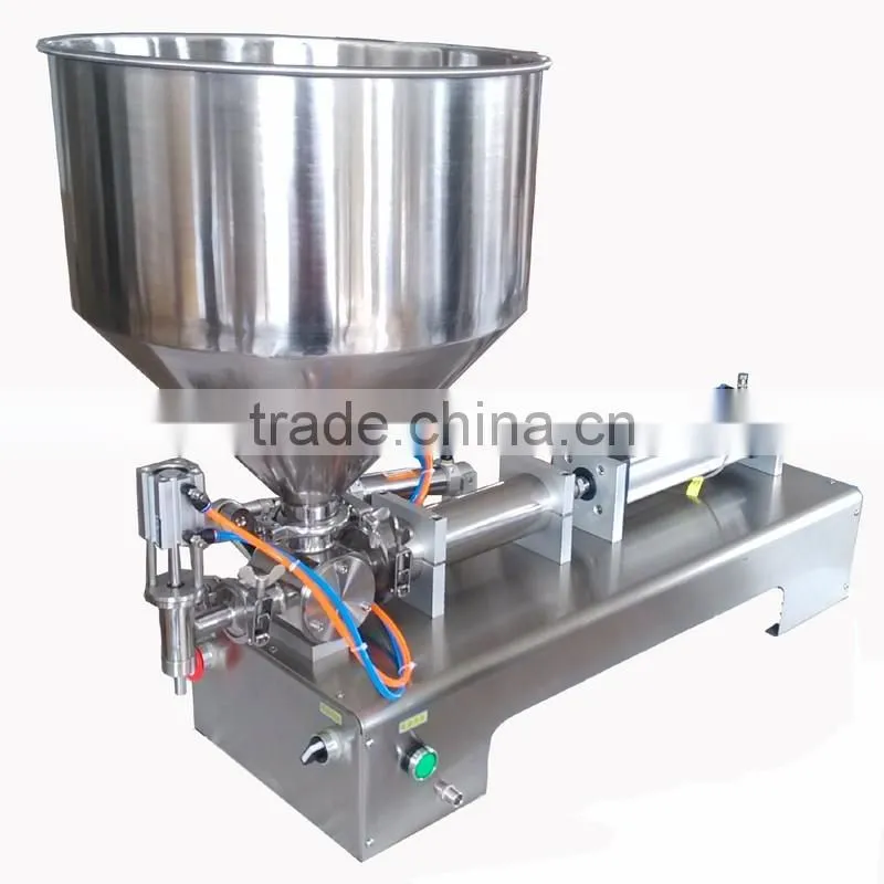 Semi-automatic Pneumatic Filling machine for Paste&Viscous Liquid cream paste filling machine 5-100ml