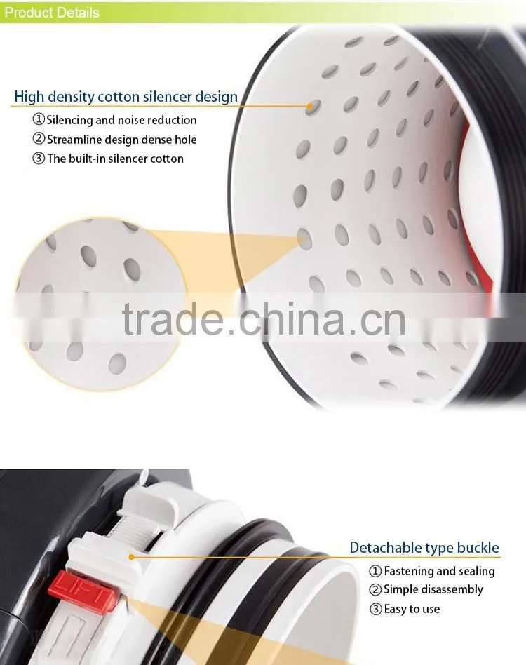 2016 new wholesale 6''Inch 150mm silent reversible inline duct exhaust fan