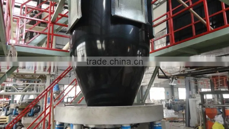 PE agricultural black mulch film with different holes