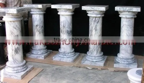 UNIQUE ZIARAT GRAYBADAL MARBLE PEDESTALS