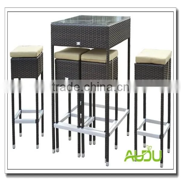 Audu Stool Bar,Aluminium Stool Bar Set