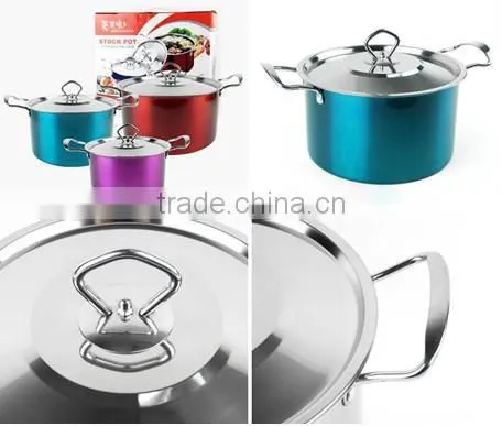 stainless steel cooker 3pcs set