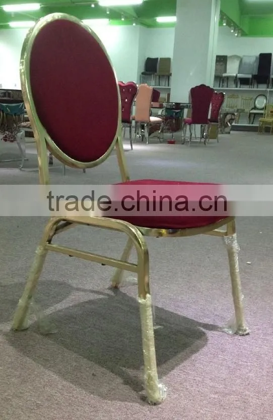 2015 Commercial fabric cushion hotel chair wedding chair banquet hall chair