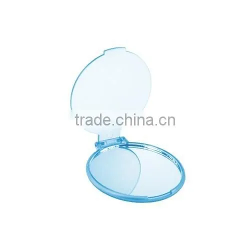 Hot selling sigle side round plastic mini cosmetic mirror