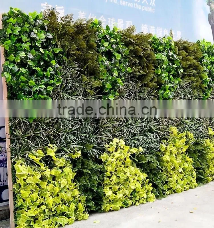 new design artificial plant wall for decoration