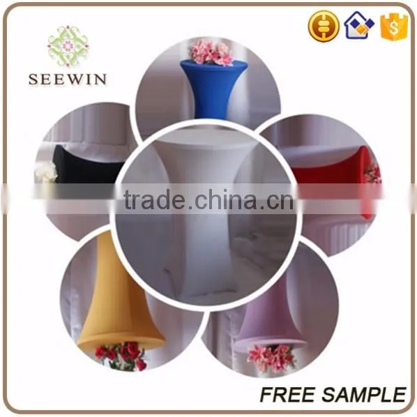 comfortable circular tablecloth for wedding banquet