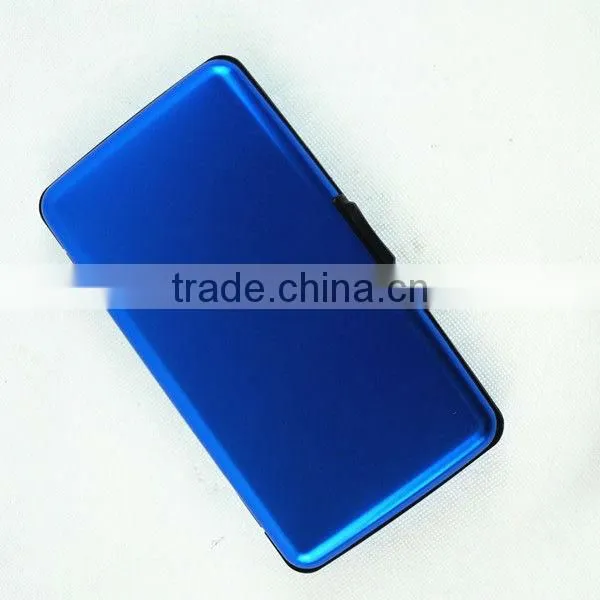 Supply fashion Waterproof and antimagnetic Aluminum Large card bag / card box