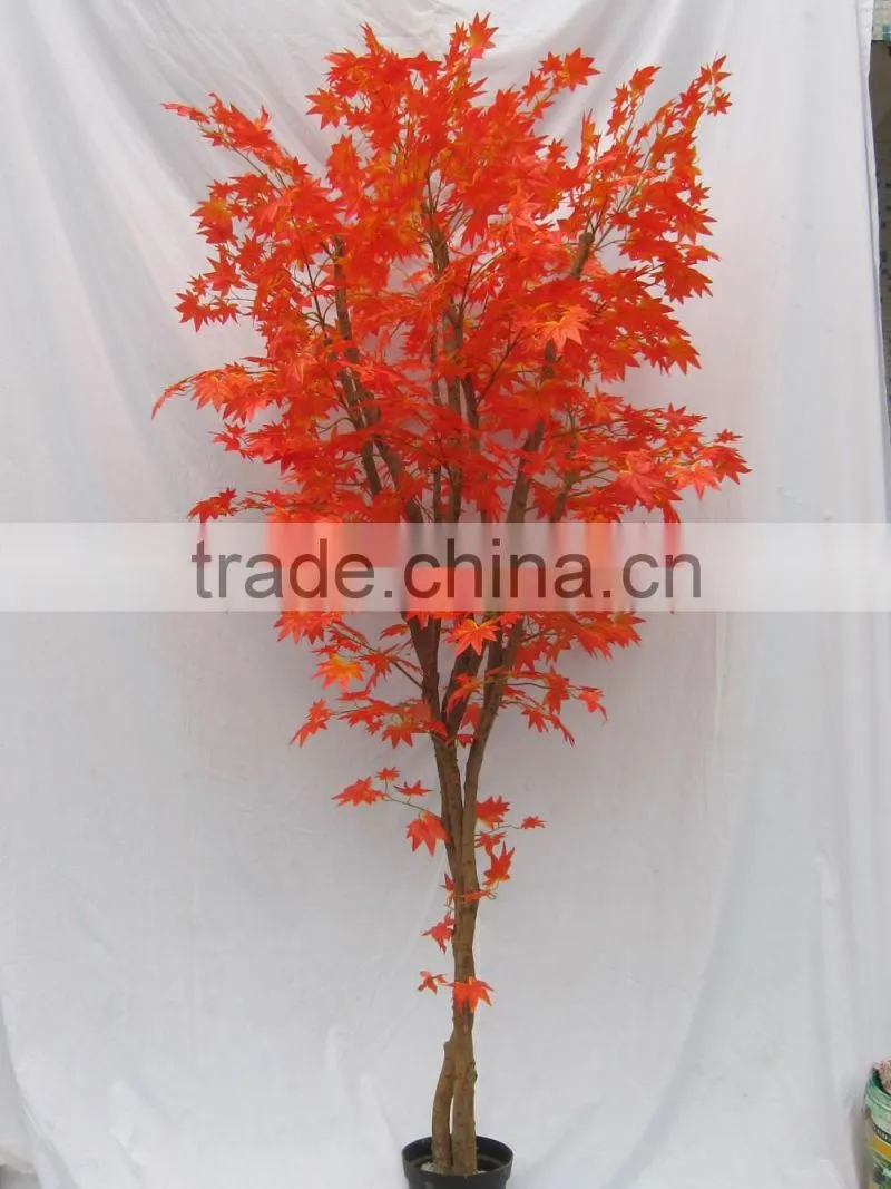 Artificial maple leaves,fake maple foliage