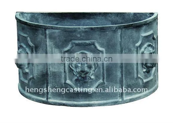Garden crafts cast iron flower pot crafts casting pots