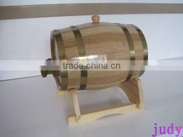 decoration Usage American 225L oak barrels for sale