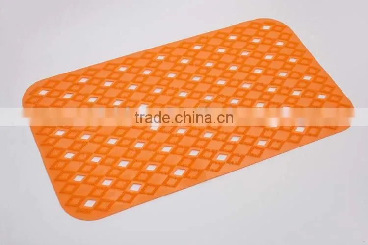 New washable cheap non slip custom pvc bath mat