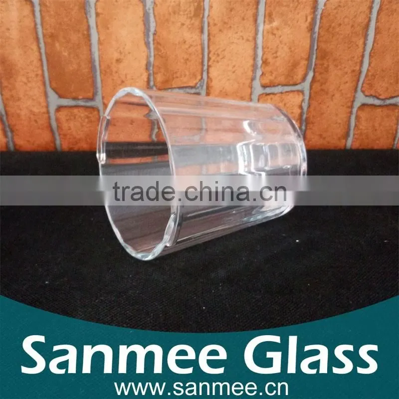 Crystal Clear Industries Glassware,Round Mouth Glass Lampshade