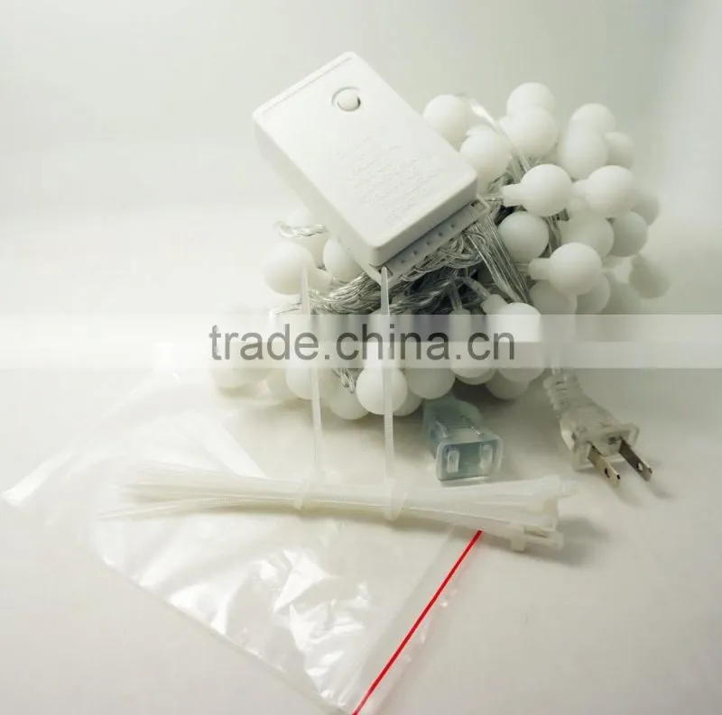 10m Globe String Lights Warm White Ball Christmas Light