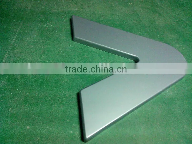 china supplier thermoforming vacuum v-type custom plastic parts