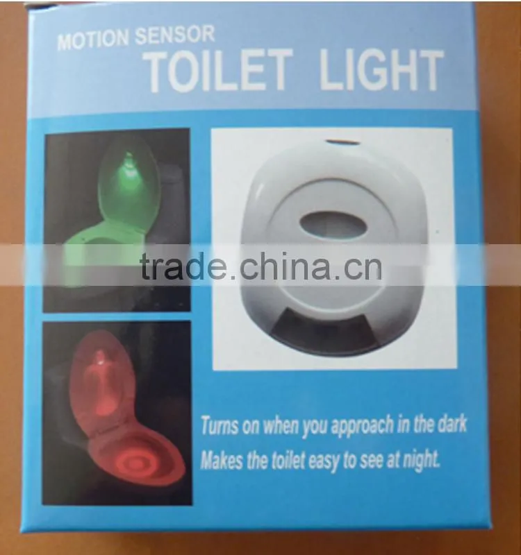 LED Motion Sensor Toilet Light