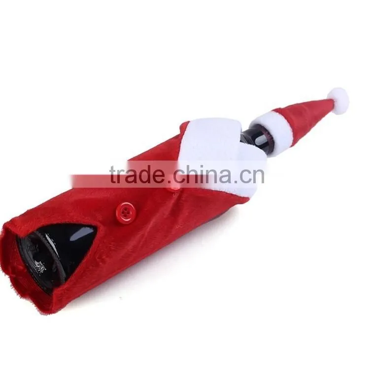 HOT selling Christmas wine gift bags decorative wine bottle holder