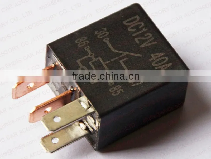 protection relay 12v 24v 4P violet relay