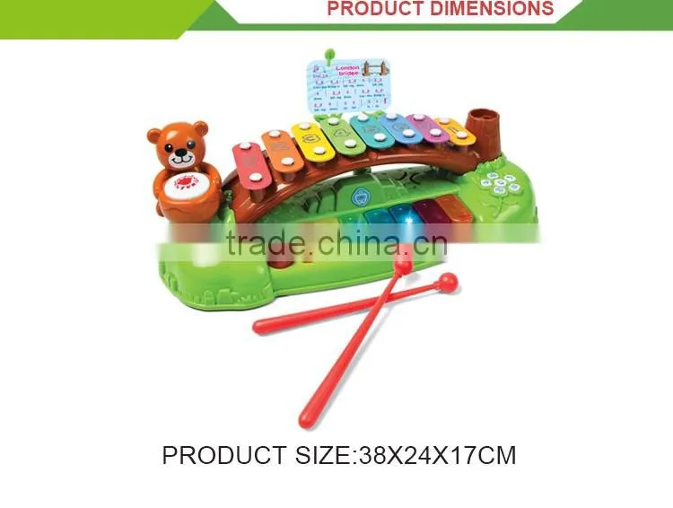 Intelligence musical instrument cartoon xylophone