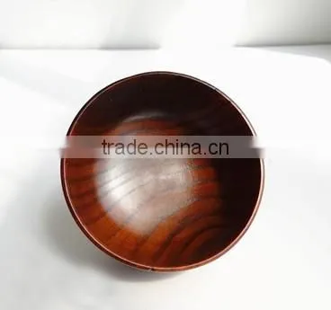 Bamboo food salad bowl
