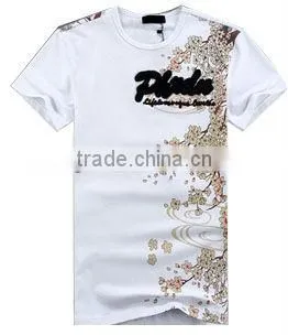 Fashion cotton customize sublimation t shirts design