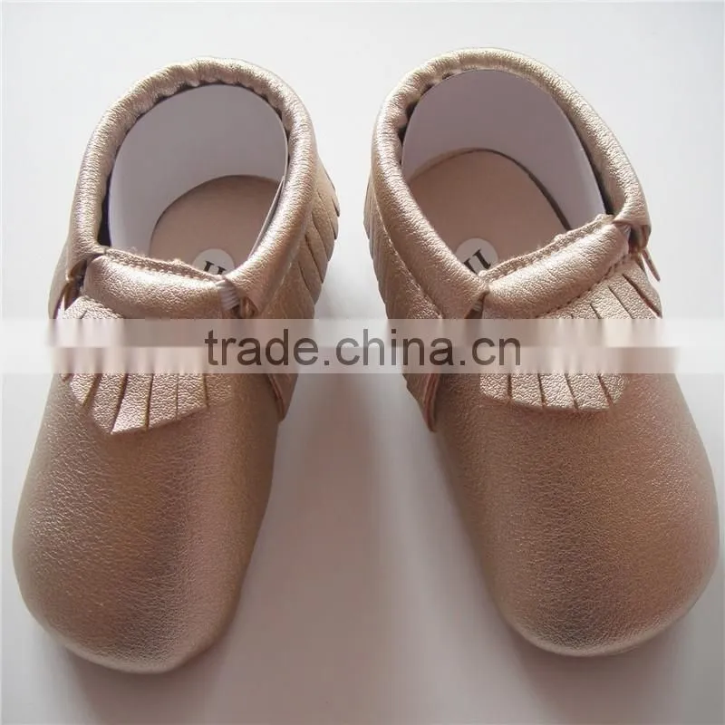 New style comfortable baby PU leather shoes