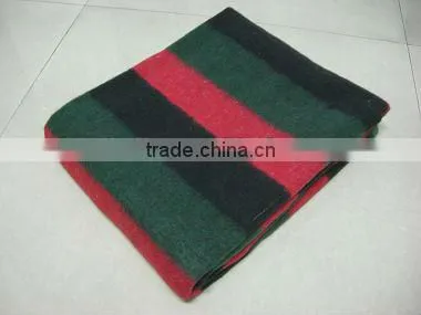 recycle blanket with stripe