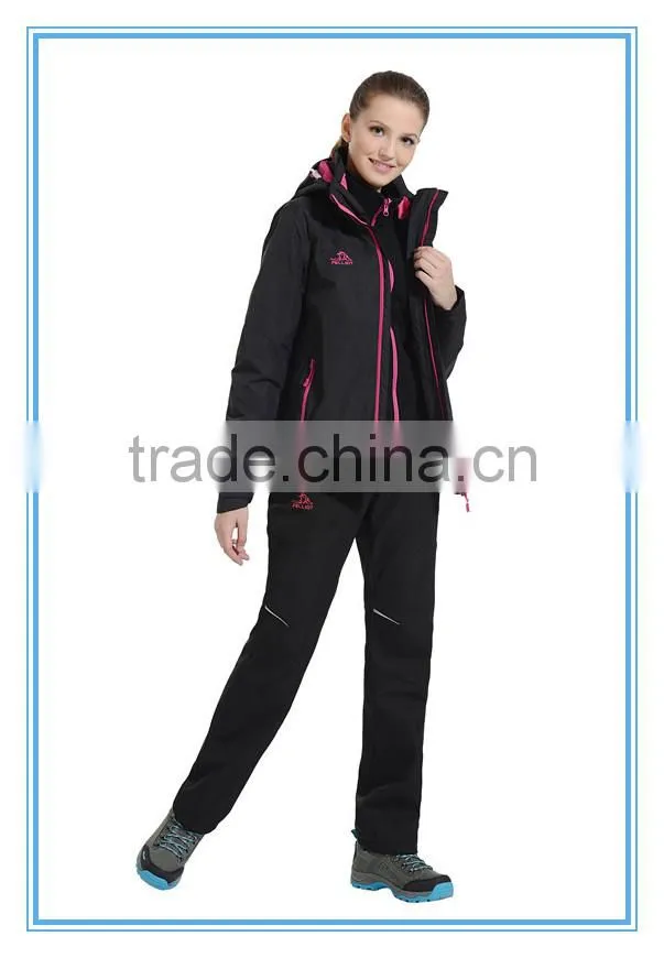 2017 New Style Customized Size Windproof Outdoor Jackets For Women Sport