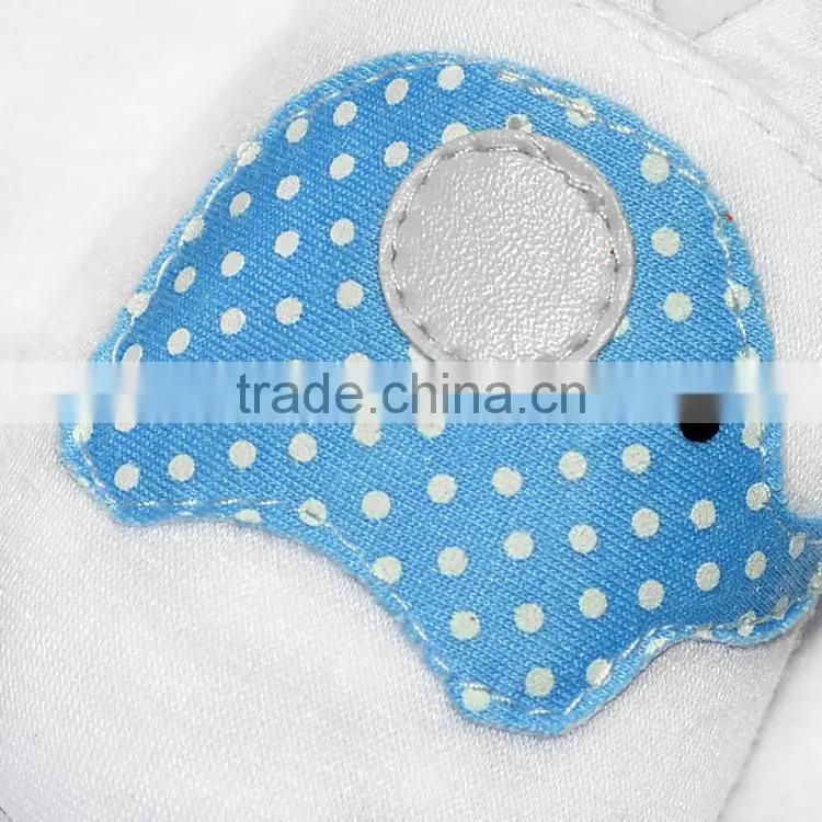 Casual style elephant embroidered Baby footwear