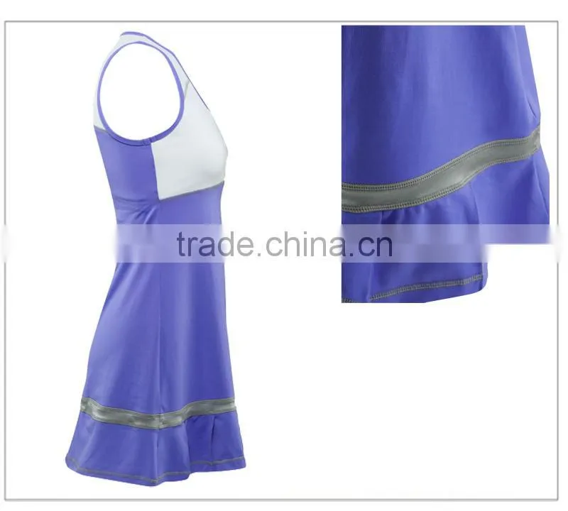 Women Dresses Super Elastic Sexy Tennis Dress Tennis Skirt