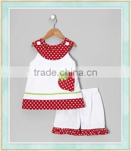 wholesale children clothing children's the valentine's day small fly sleeve dress