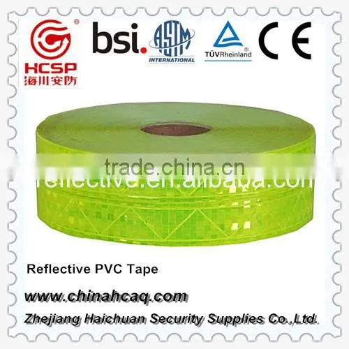 PVC prismatic reflective tape sew on for clothing