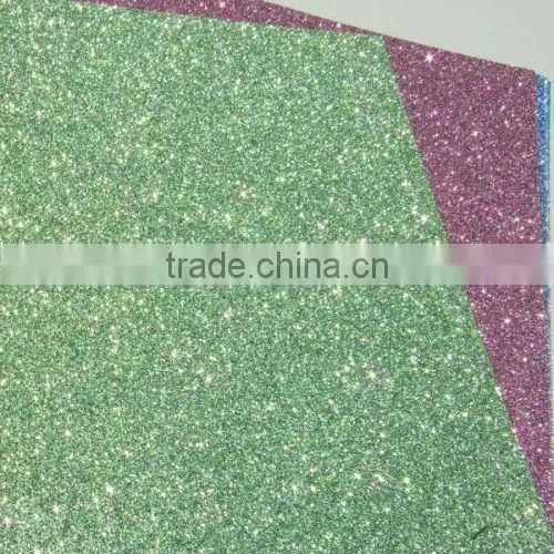 Sparkling glitter paper for crafts
