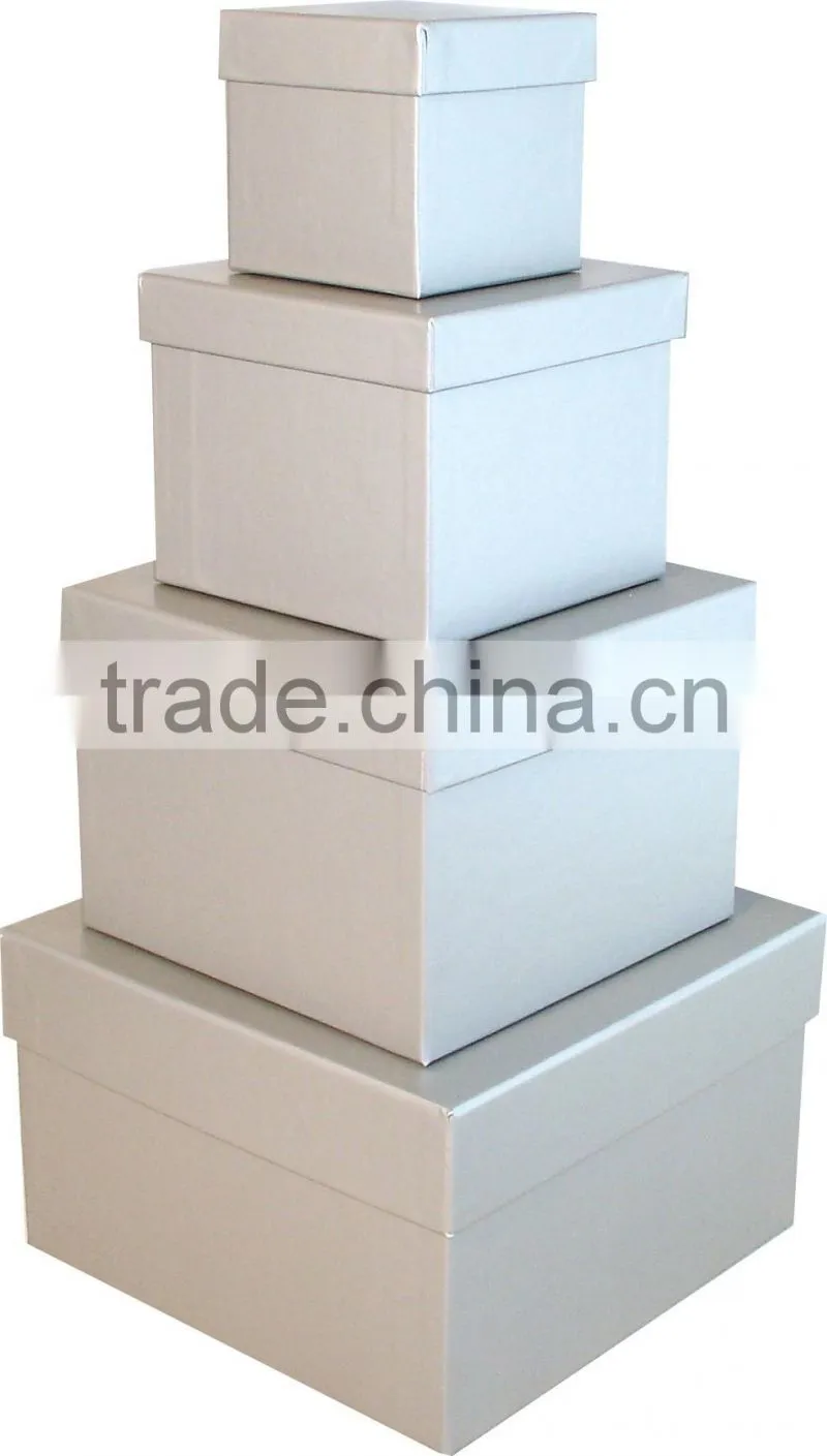 Gift Jewelry Box In Box Multi Layers 4 In 1 Set Square For Lover
