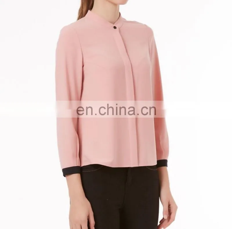 2016 Most popular ladies 3/4 sleeve blouse designs