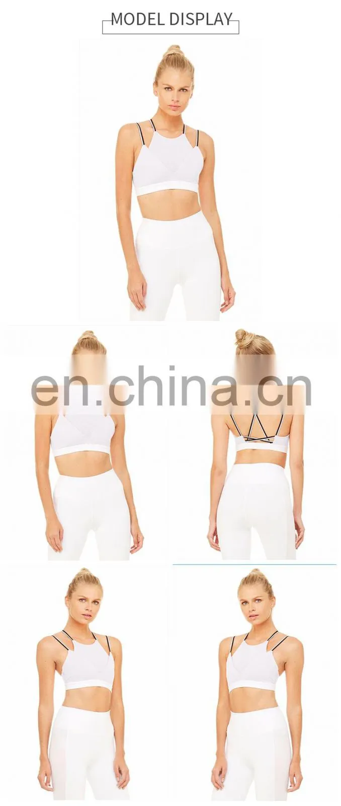 top brand women custom cotton sports manufacturer bra